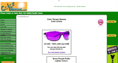 Desktop Screenshot of colorglasses.com